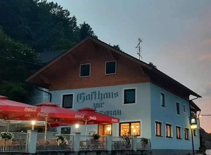Gasthaus Zur Blauen Donau Hotell Waldkirchen am Wesen Exteriör bild